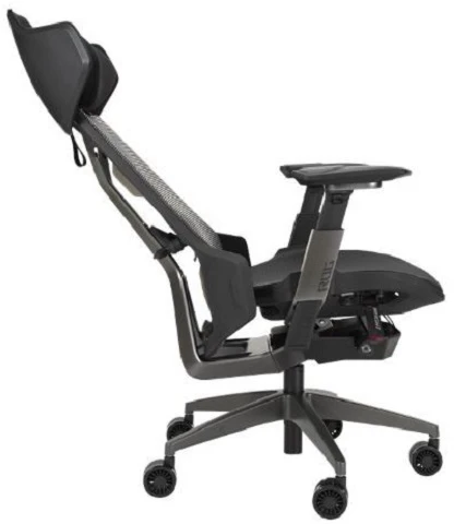 Žaidimų kėdė ASUS ROG Destrier Ergo, Juoda