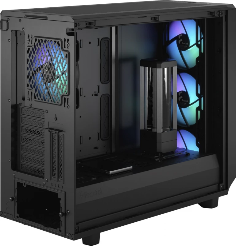 „Fractal Design“ | „Meshify 2 RGB TG Light Tint“ | Šoninis langas | Juodas | E-ATX | ATX