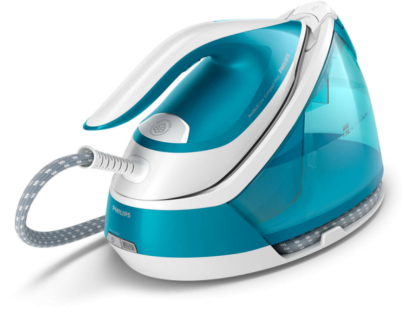 „Philips PerfectCare Compact Plus“ garų generatorius lygintuvas GC7920/20 Maksimalus 6,5 baro siurblio slėgis Iki 430 g garų pripūtimas 1,5 l