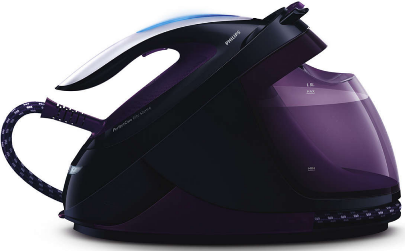 Lygintuvas su garų generatoriumi Philips GC9650/80 (2400W; spalva violetinė)