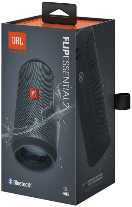 JBL Flip Essential 2 nešiojama vandeniui atspari kolonėlė, Melsvos spalvos