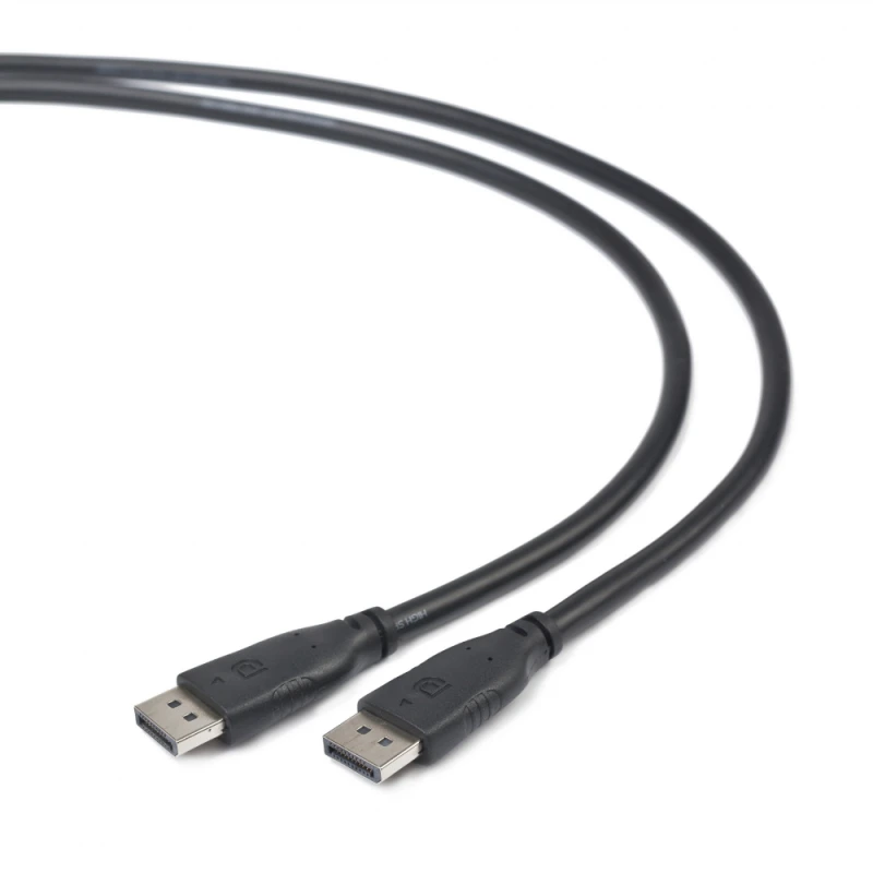 GEMBIRD CC-DP2-10 cable DISPLAYPORT V1.2 3M GOLD 4K Juodas