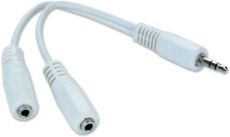 GEMBIRD CCA-415W Gembird MINIJACK M -> 2xMINIJACK F
