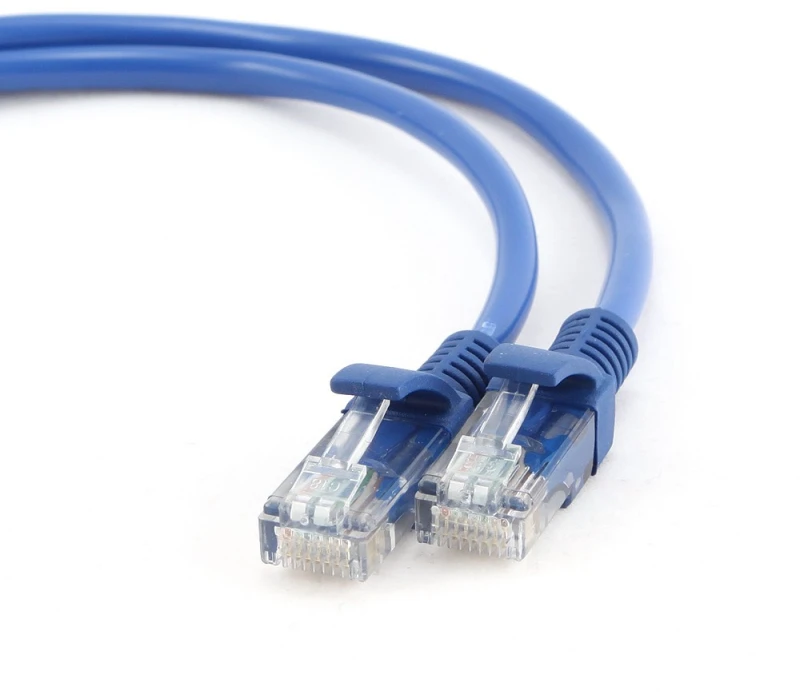 Gembird Cablexpert | PP12-0.5M/B | Mėlyna RJ-45 | RJ-45