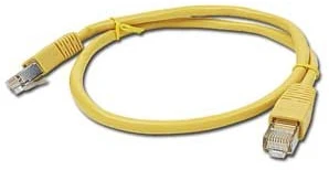 GEMBIRD PP12-5M/Y Gembird patchcord RJ45, cat.5e, UTP, 5m, geltona