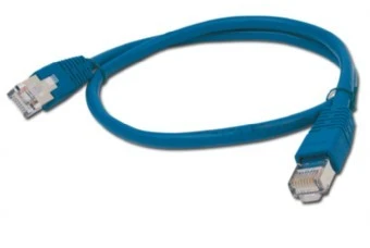 GEMBIRD PP6-1M/B Gembird patchcord RJ45, cat. 6, FTP, 1m, Mėlyna