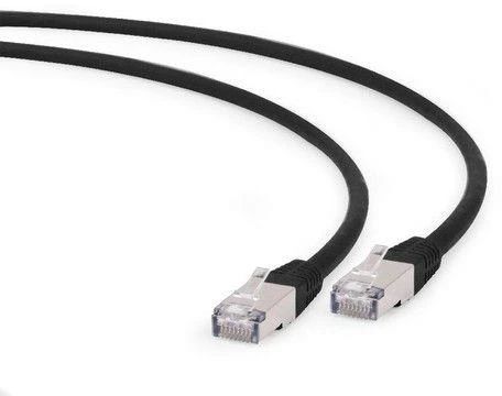 Gembird RJ45 - RJ45 SFTP LSZH kat.6A 1m juoda