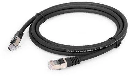 Gembird RJ45 - RJ45 SFTP LSZH kat.6A 1m juoda