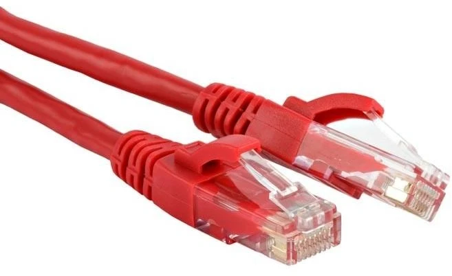 GEMBIRD CAT5e UTP Patch laidas raudonas 0,25m