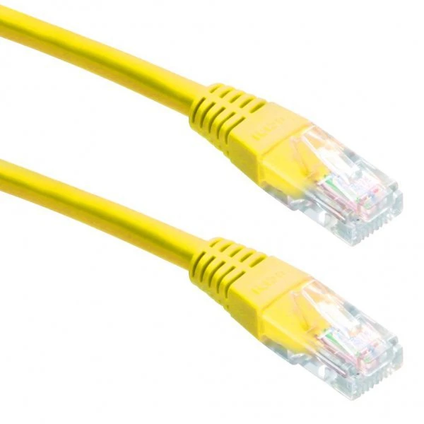 GEMBIRD CAT5e UTP Patch laidas geltonas 2m
