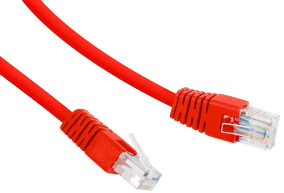 GEMBIRD PP6U-2M/R Gembird UTP Cat6 pataisų laidas, 2 m, raudonas