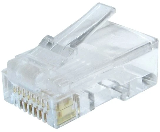 Gembird Cablexpert | Modular plug (adapter) 8P8C for solid CAT6 LAN cable, 10 pcs per bag