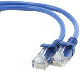 GEMBIRD PP12-1.5M/B Gembird patchcord RJ45, cat.5e, UTP, 1.5m, mėlynas