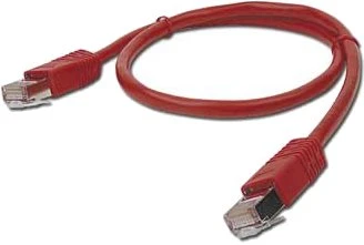GEMBIRD PP12-3M/R Gembird patchcord RJ45, cat.5e, UTP, 3m, raudona