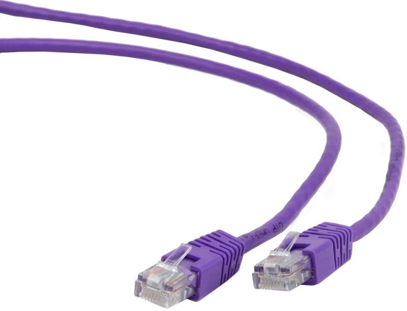 GEMBIRD kabelio pataisos laidas CAT6 ekranuotas FTP 0,5 m, violetinė