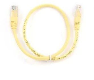 GEMBIRD PP12-0.25M/Y Gembird patchcord RJ45, cat.5e, UTP, 0.25m, geltona