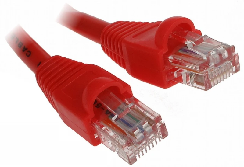 GEMBIRD PP12-5M/R Gembird patchcord RJ45, cat.5e, UTP, 5m, raudona