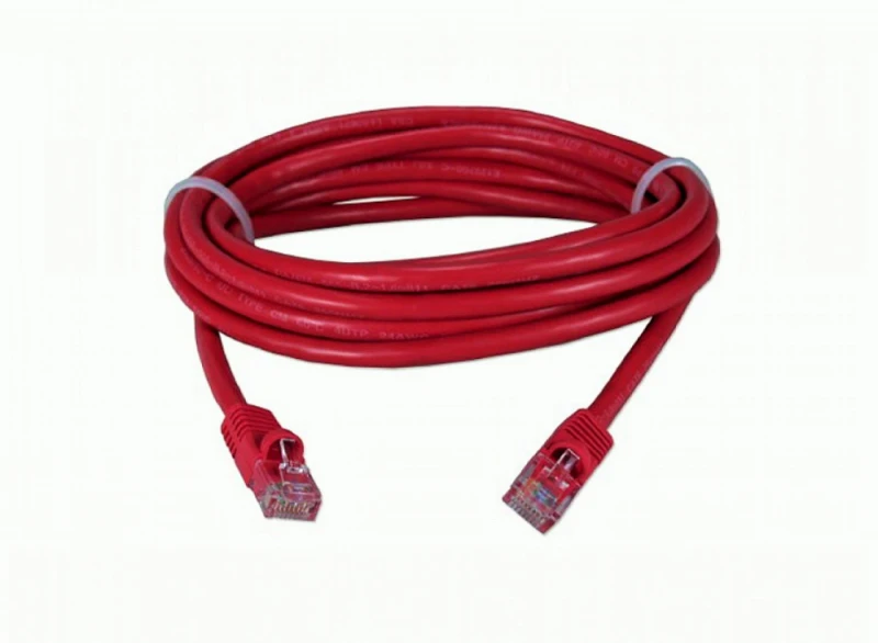 GEMBIRD PP12-5M/R Gembird patchcord RJ45, cat.5e, UTP, 5m, raudona