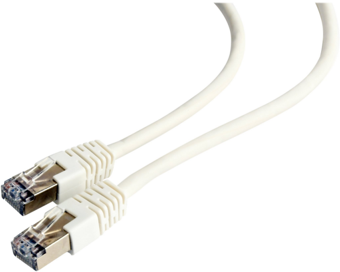 GEMBIRD PP6-0,25M/W Gembird patchcord RJ45, kat. 6,FTP, 0,25m, baltas