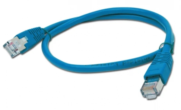 GEMBIRD PP6-0.5M/B Gembird patchcord RJ45, cat. 6, FTP, 0.5m, Mėlyna