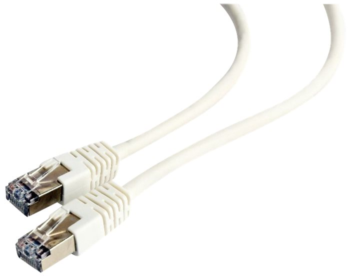 GEMBIRD PP6-3M/W Gembird patchcord RJ45, kat. 6,FTP, 3m, baltas