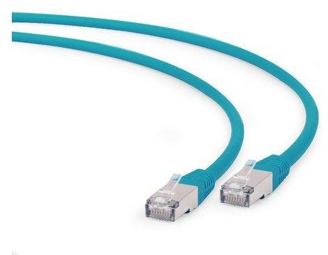 GEMBIRD PP6A-LSZHCU-G-1M Gembird patchcord RJ45, kat. 6A,SFTP, LSZH, 1m, žalias