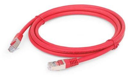 GEMBIRD PP6A-LSZHCU-R-0,5M Gembird patchcord RJ45, kat. 6A,SFTP, LSZH, 0,5m, raudona