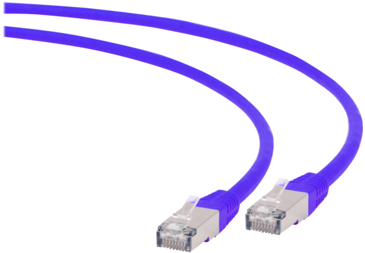GEMBIRD PP6A-LSZHCU-V-3M Gembird patchcord RJ45, kat. 6A,SFTP, LSZH, 3m, violetinė