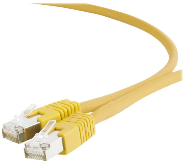Gembird kat.6A SFTP LSZH 1,5m geltona