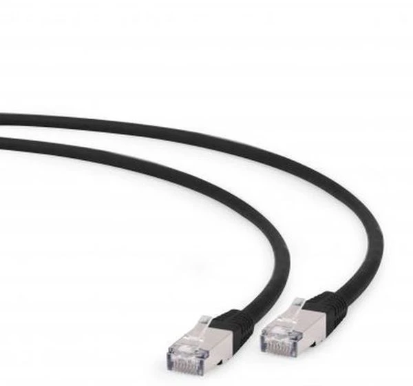 GEMBIRD PP6U-0,5M/BK Gembird UTP Cat6 Patch laidas, 0,5 m, juodas