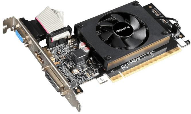 Gigabyte Vaizdo plokštė GeForce GT 710