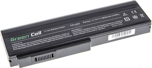 Greencell AS08 A32-M50 A32-N61 Nešiojamo kompiuterio baterija Asus N43, N53, G50, L50, M50, M60, N61VN, N61JV