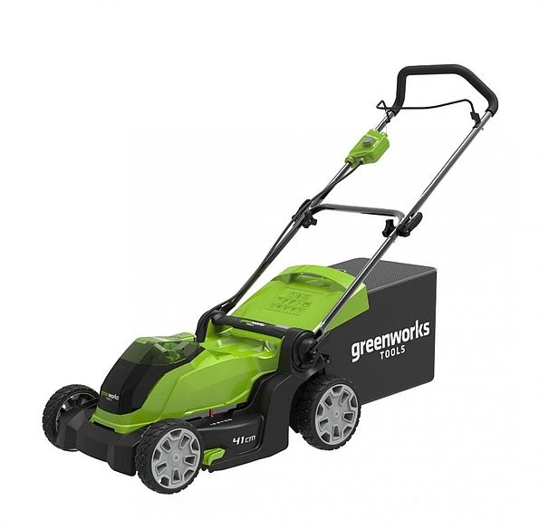 Greenworks Vejapjovė G40LM41, 41cm, 40V, be akumuliatoriaus ir kroviklio