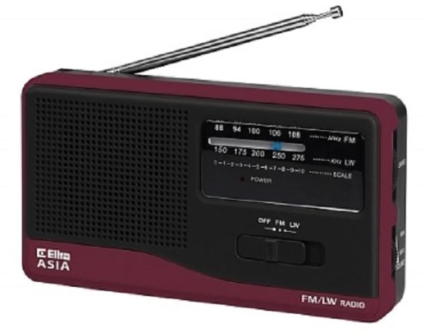 Radijo imtuvas Eltra Radio Asia Juodas