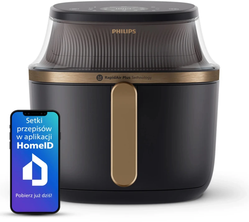 Karšto oro gruzdintuvė Philips 3000 serija, 6,2 l (NA332/00)