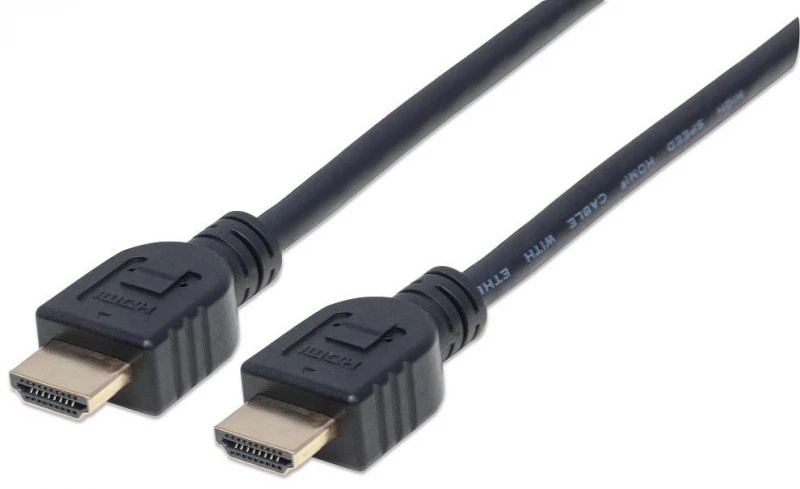 Manhattan 353946 HDMI kabelis 3 m HDMI A tipo (standartinis) Juoda