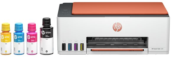 HP Smart Tank 589 All-in-One Spausdintuvas Terminis rašalinis A4 4800 x 1200 DPI 12 ppm „Wi-Fi“