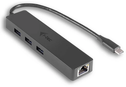 I-tec Advance C31GL3SLIM sąsajos šakotuvas USB 3.2 Gen 1 (3.1 Gen 1) Type-C 5000 Mbit/ai Juoda