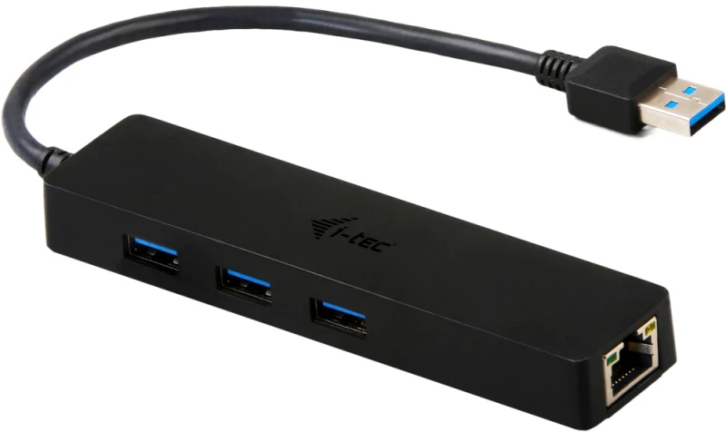 I-tec Advance U3GL3SLIM sąsajos šakotuvas USB 3.2 Gen 1 (3.1 Gen 1) Type-A Juoda