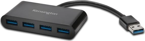 Leitz Kensington K39121WW sąsajos šakotuvas USB 3.2 Gen 1 (3.1 Gen 1) Type-A 5000 Mbit/ai Juoda