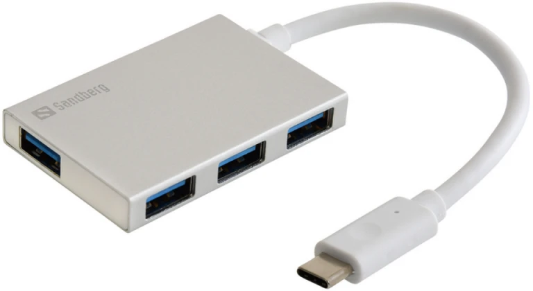 Sandberg USB-C iki 4 xUSB 3.0 Pocket Hub