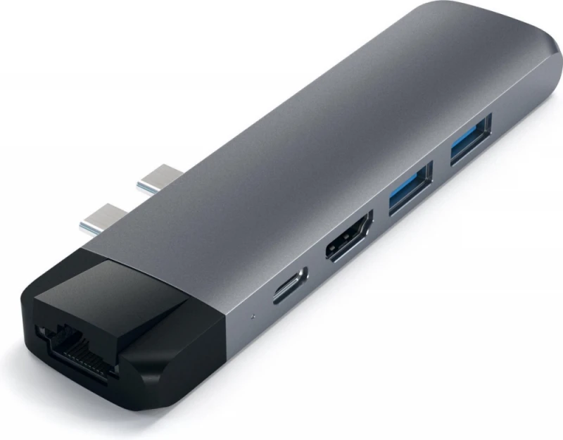 Apple Satechi USB-C Pro Hub Ethernet Space Gray adapteris