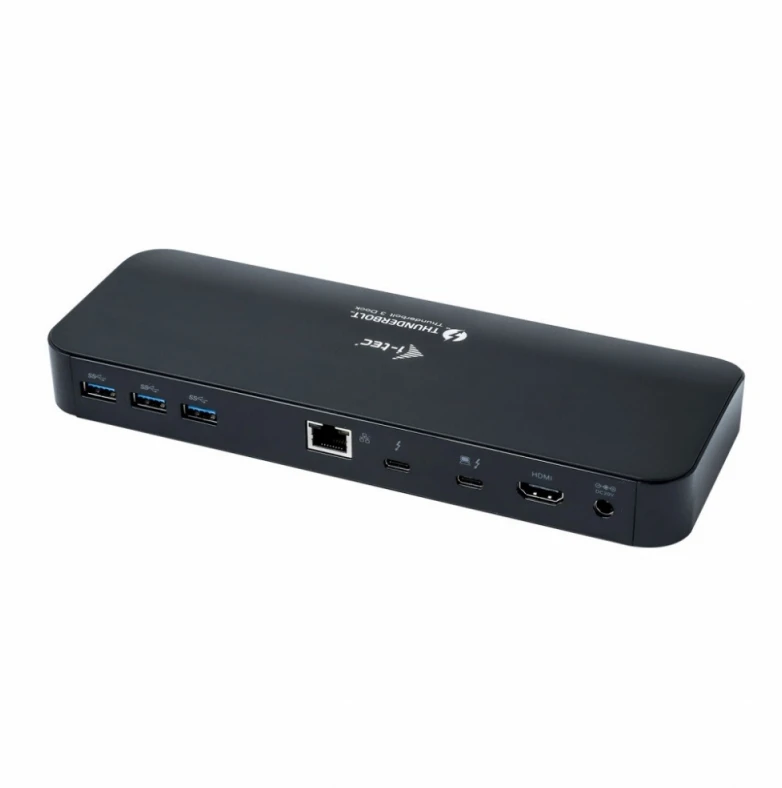I-TEC Thunderbolt 3 Dual 4K Docking Station Maitinimas 65W
