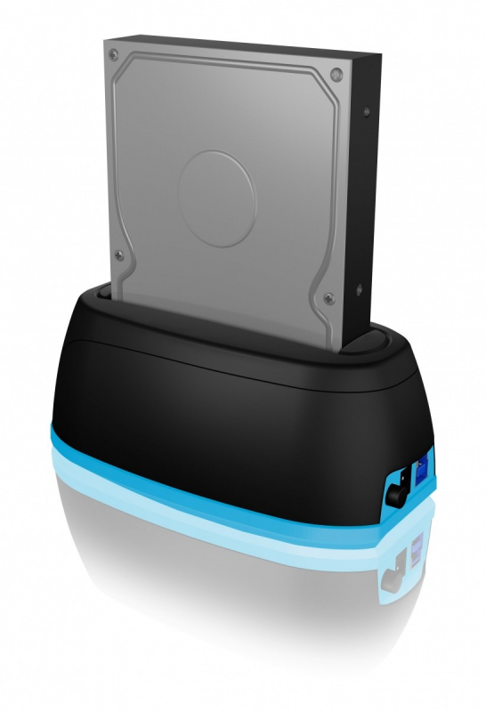 Raidsonic Icy Box IB-1124L-C3 1 Bay SATA SSD / HDD prijungimo stotis