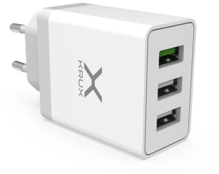 Krux 3xUSB tinklo įkroviklis