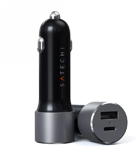 Satechi 72W USB-C 60W PD, USB-A (baterija)