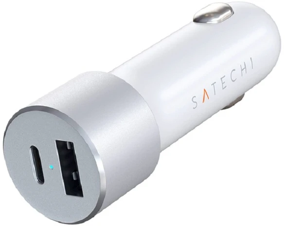Satechi 72W USB-C 60W PD, USB-A (sidabrinė)