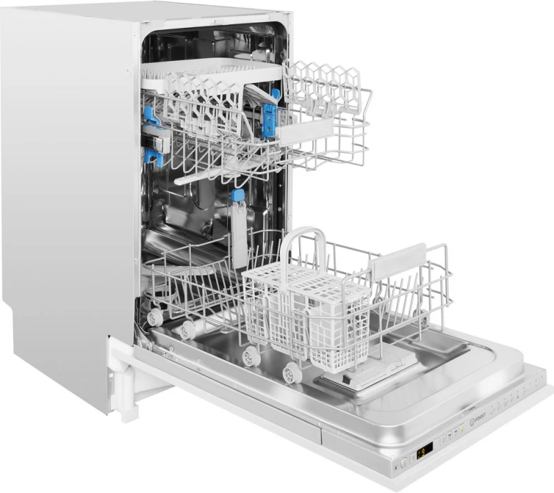 Indaplovė for installation Indesit DSIO 3T224 CE (width 44.8cm, Internal, sidabrinis color)