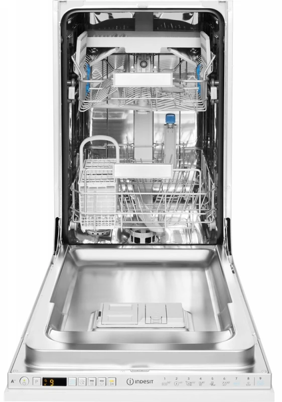 Indaplovė for installation Indesit DSIO 3T224 CE (width 44.8cm, Internal, sidabrinis color)