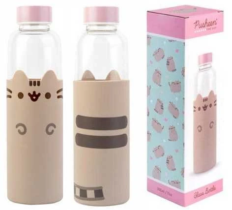 Pusheen stiklinė gertuvė
